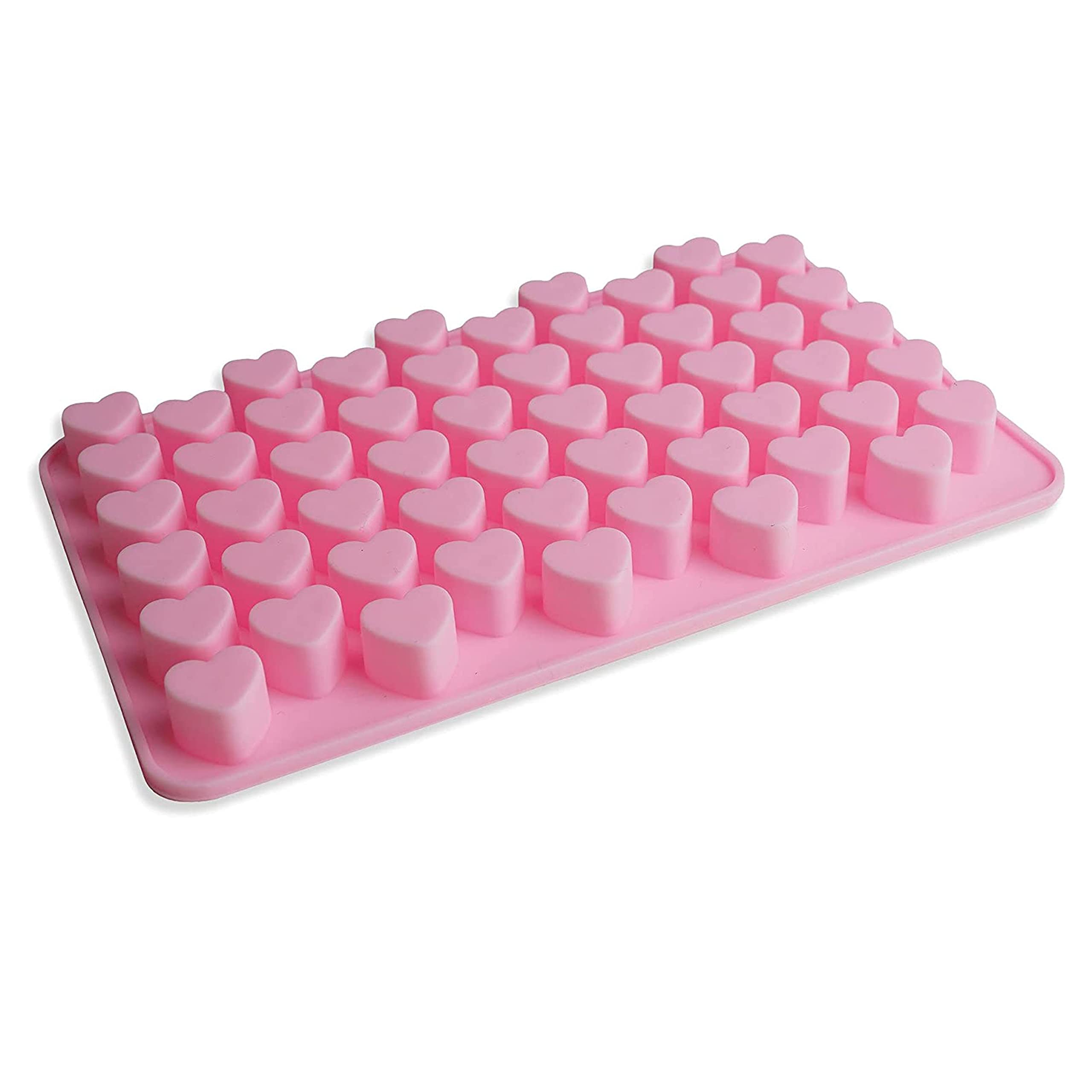 Molde para bombones con corazones, 18 cm x 10,5 cm x 1 cm, molde de silicona, para el día de San Valentín, boda, amor, forma de corazón de chocolate, moldes decorativos para caramelos, fondant de