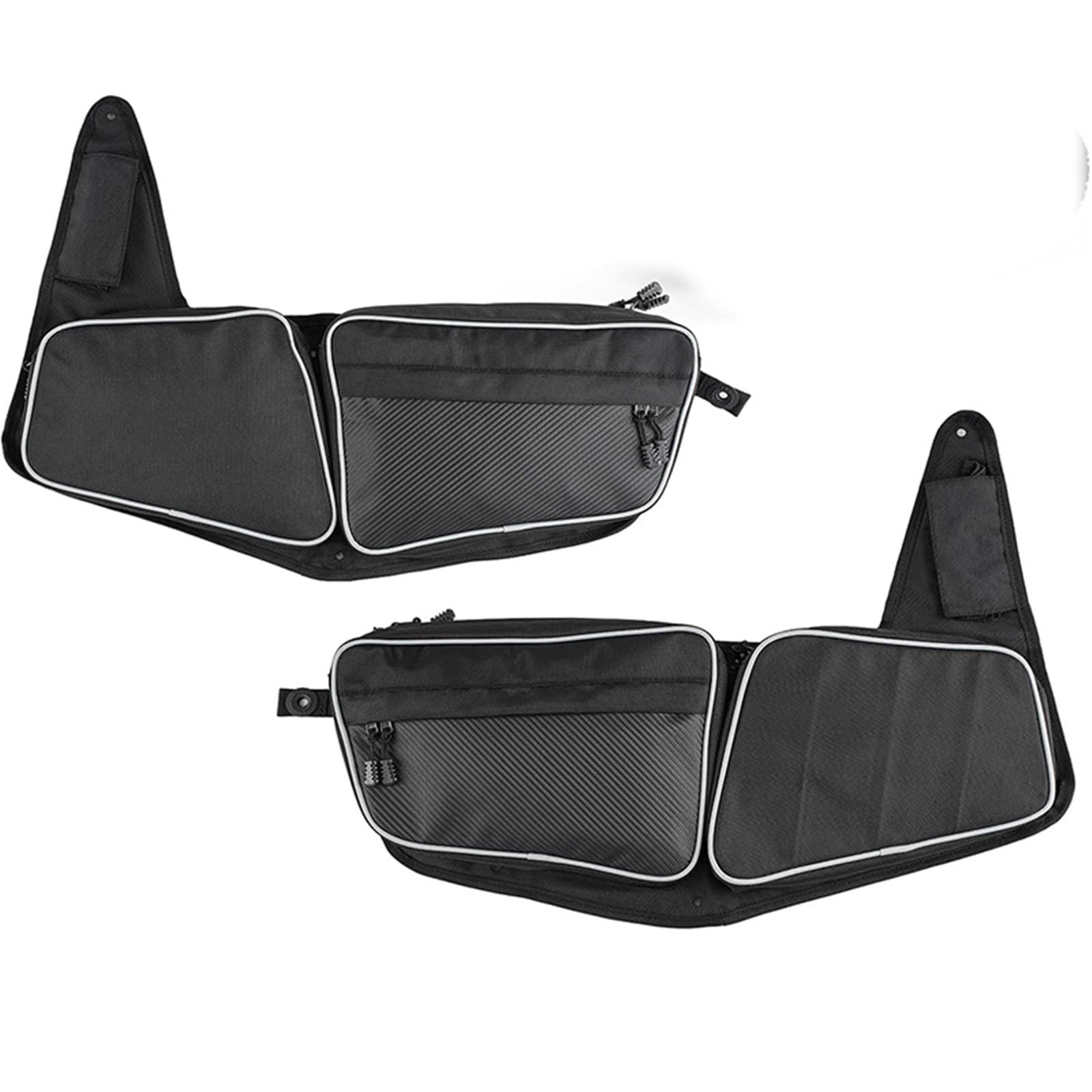 Sacs De Porte Avant pour UTV 2024/2025+ XP 1000, Rangement Latéraux pour Outils, Doubles Fermetures Éclair Résistantes À l'usure pour Polaris RZR 1000/4