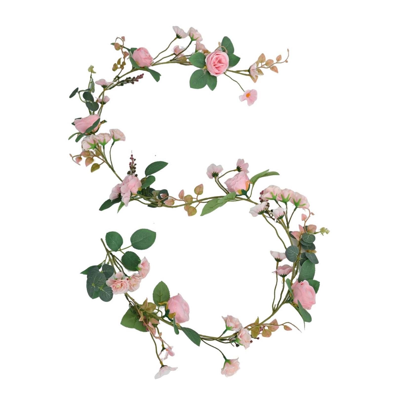 Carotoe A Premium Silk Fabric Rtificial Rattan For Water Lilies Camellias Daisies Floral Rrangements Wall Mantels Shelf Decorative Ccent Sturdy Flower