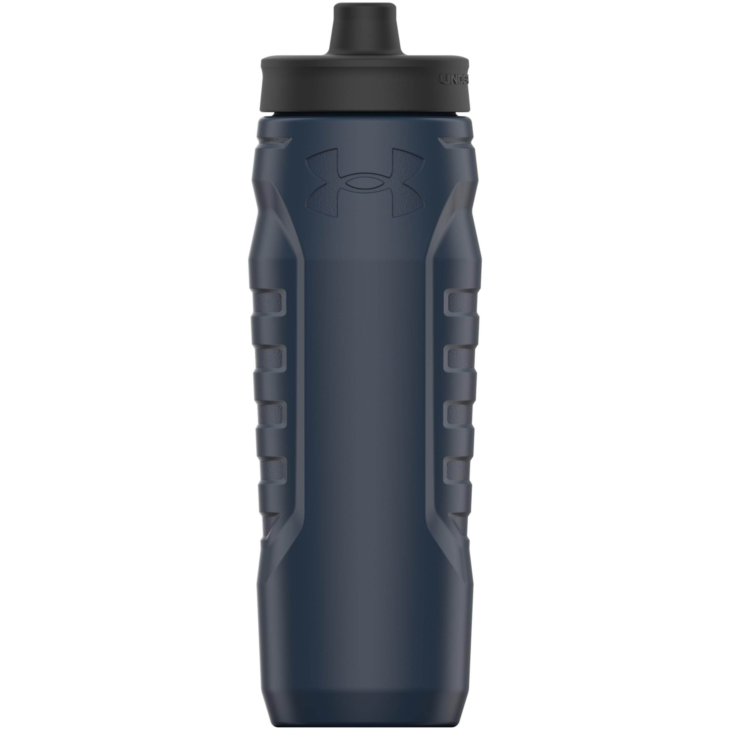 Under Armour Squeeze Water Bottles, 32 oz Water Bottles, Sideline Sports Water Bottle with Quick-Shot Lid, Quick & Easy Hydration, Gym Water Bottles, Squeeze Bottle, 1 32oz Bottle