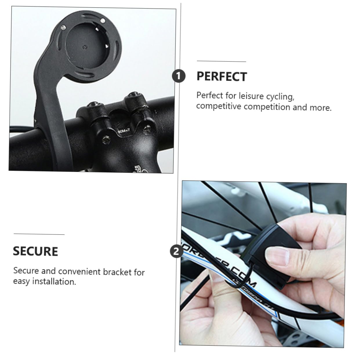 Happyyami Contachilometri Wireless Per Bici Da Montagna Tachimetro Misura Velocità e Design Leggero Display Retroilluminato