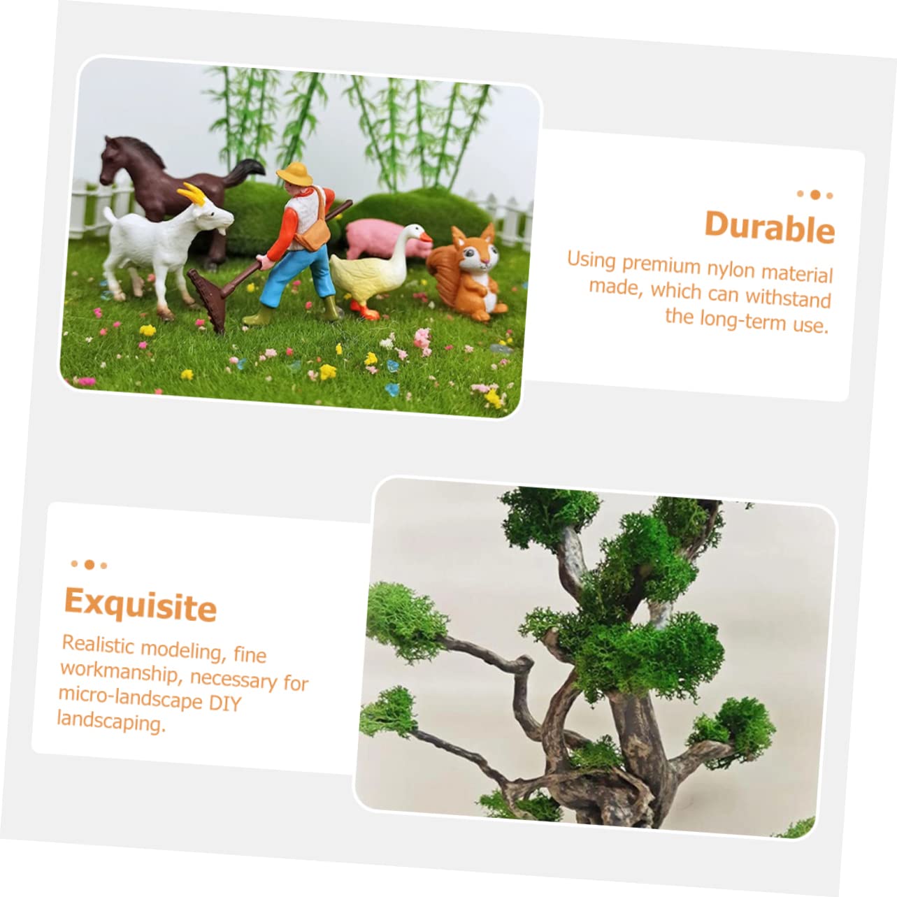 STOBAZA Artificial Moss Decor DIY Table Material Nylon Moss Powder for Landscape Decoration