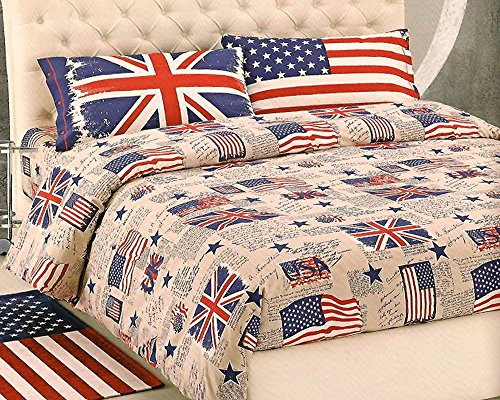 Gipetex Quadrifoglio - Coppia Federe Cuscino Letto...