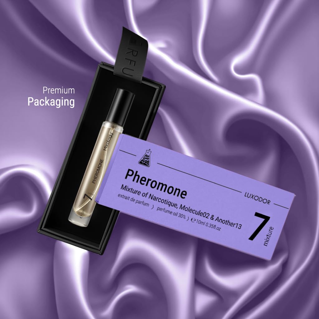Perfume – Seductive Pheromone Eau de Parfum for Men & Women, Long-Lasting Unisex Fragrance with Molecule 02, Fleur Narcotique & L.Labo Another 13, Irresistible Scent, 3.4 Fl Oz (10ml) - Image 3