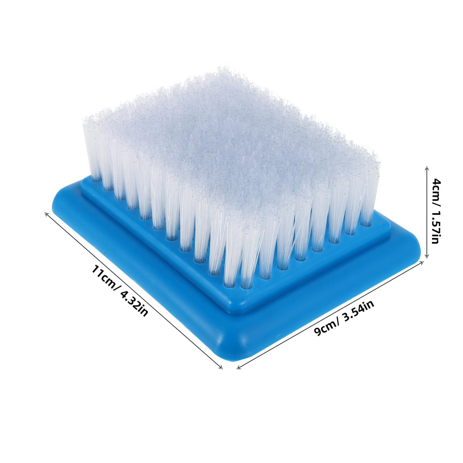 OSALADI DIY Wool Felting Brush Ergonomic Plastic Tool for Needle Felting Embroidery Crafts Soft Bristles for Gentle Handling for Various Materials for Crafting