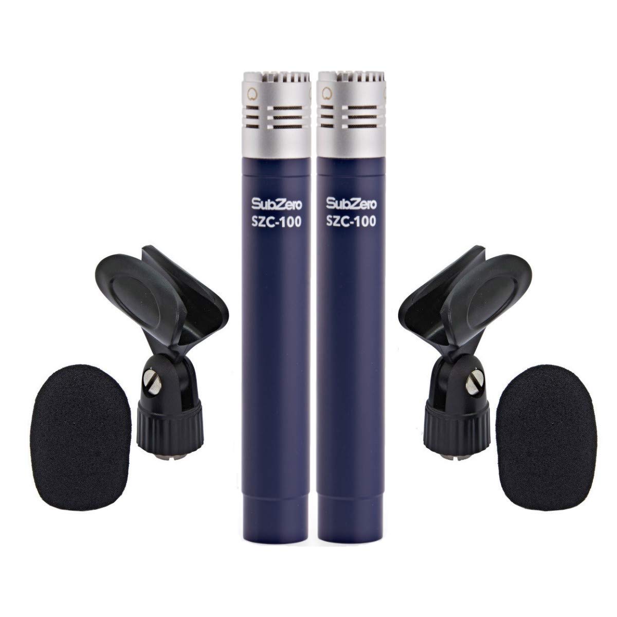 SUBZERO SZC-100 Pencil Condenser Microphone, Pair