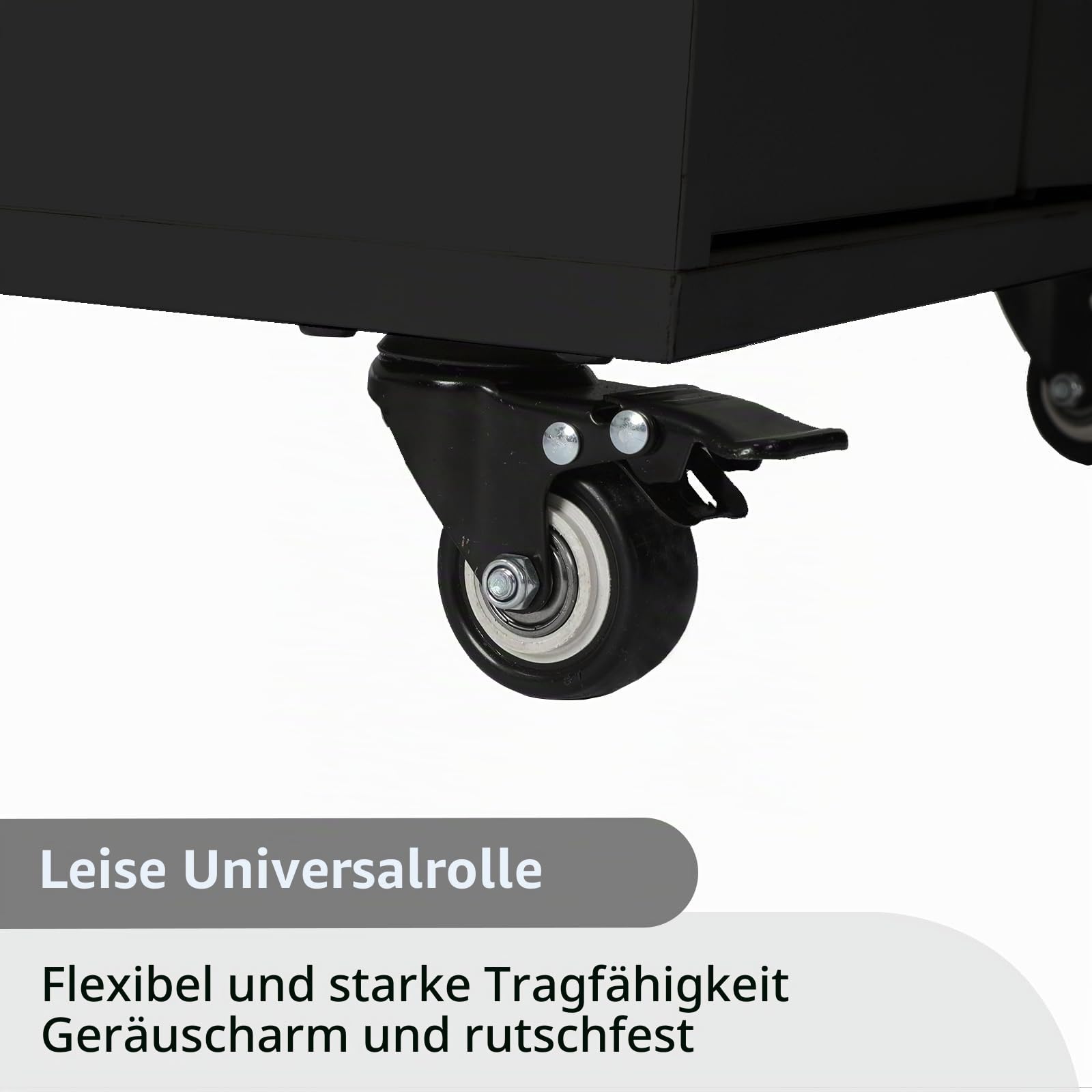 VOWNER Couchtisch Höhenverstellbar mit 4 Hockern (Schwarz)