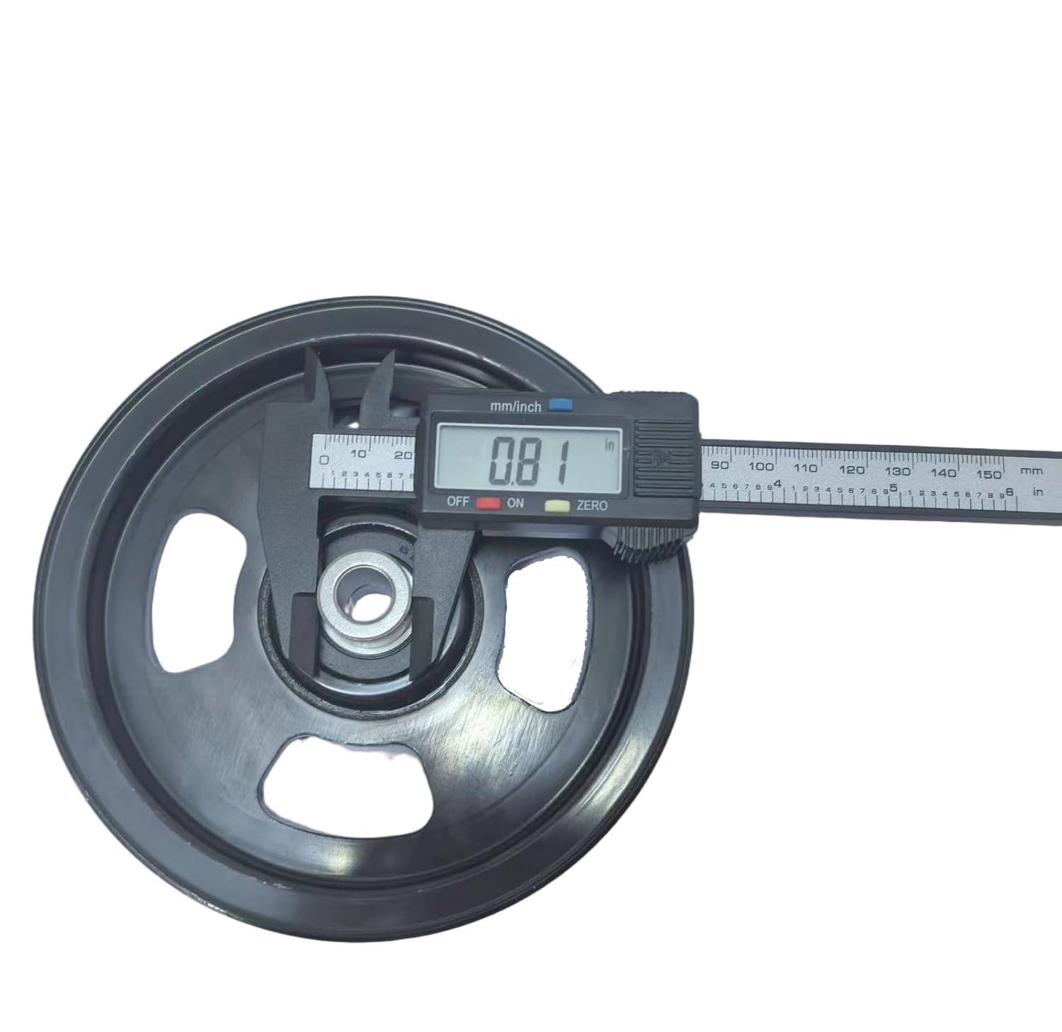 Flat Idler Pulley K5559-34880 K5639-34882 Compatible with Kubota RCK42 RCK48 RCK54 RCK60 Z121S Z122E-48 Z125E Z125S