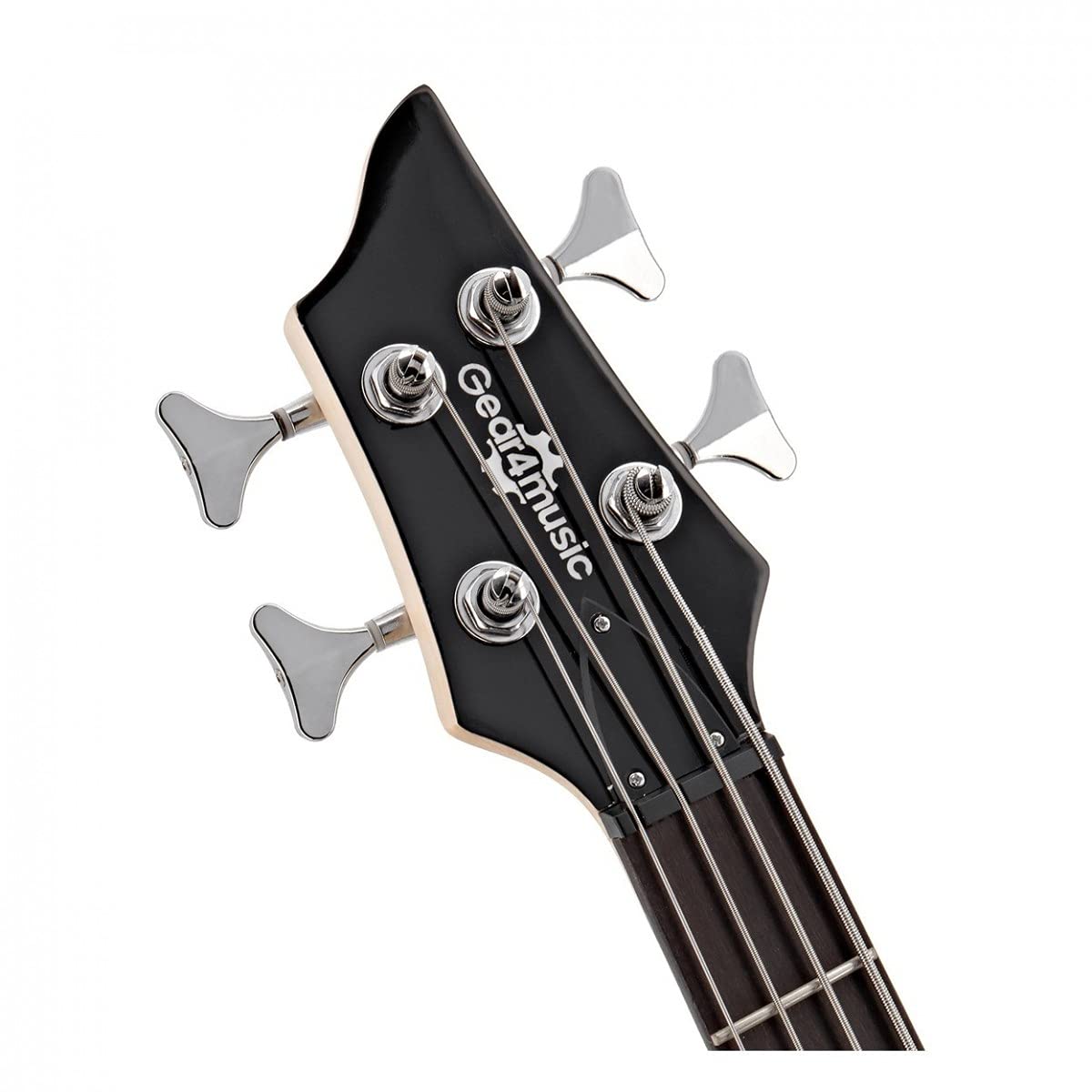 Gear4music Chicago Bassgitarre Set Linkshänder mit 15W Verstärker