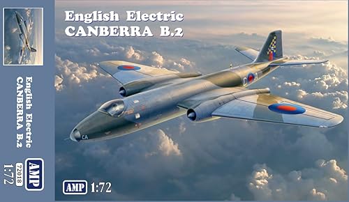 Miniatura 2 de AMP 72-018 - 1/72 Inglés Eléctrico Canberra B2, Escala de Plástico Modelo Kit