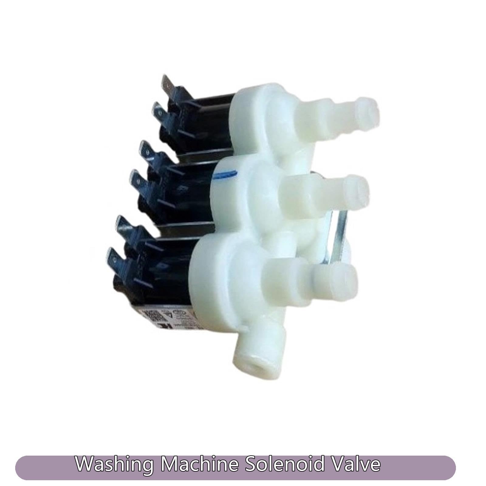 Válvula Solenoide De Entrada De Agua, Compatible Con Haier, Compatible Con Midea, FCE180G3, Accesorios for Lavadora De Tambor De Una Entrada Y Tres Salidas