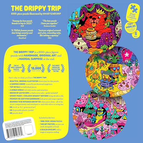 The Drippy Trip • 1000-Piece Jigsaw Puzzle from The Magic Puzzle Company • Series Five - Image 3