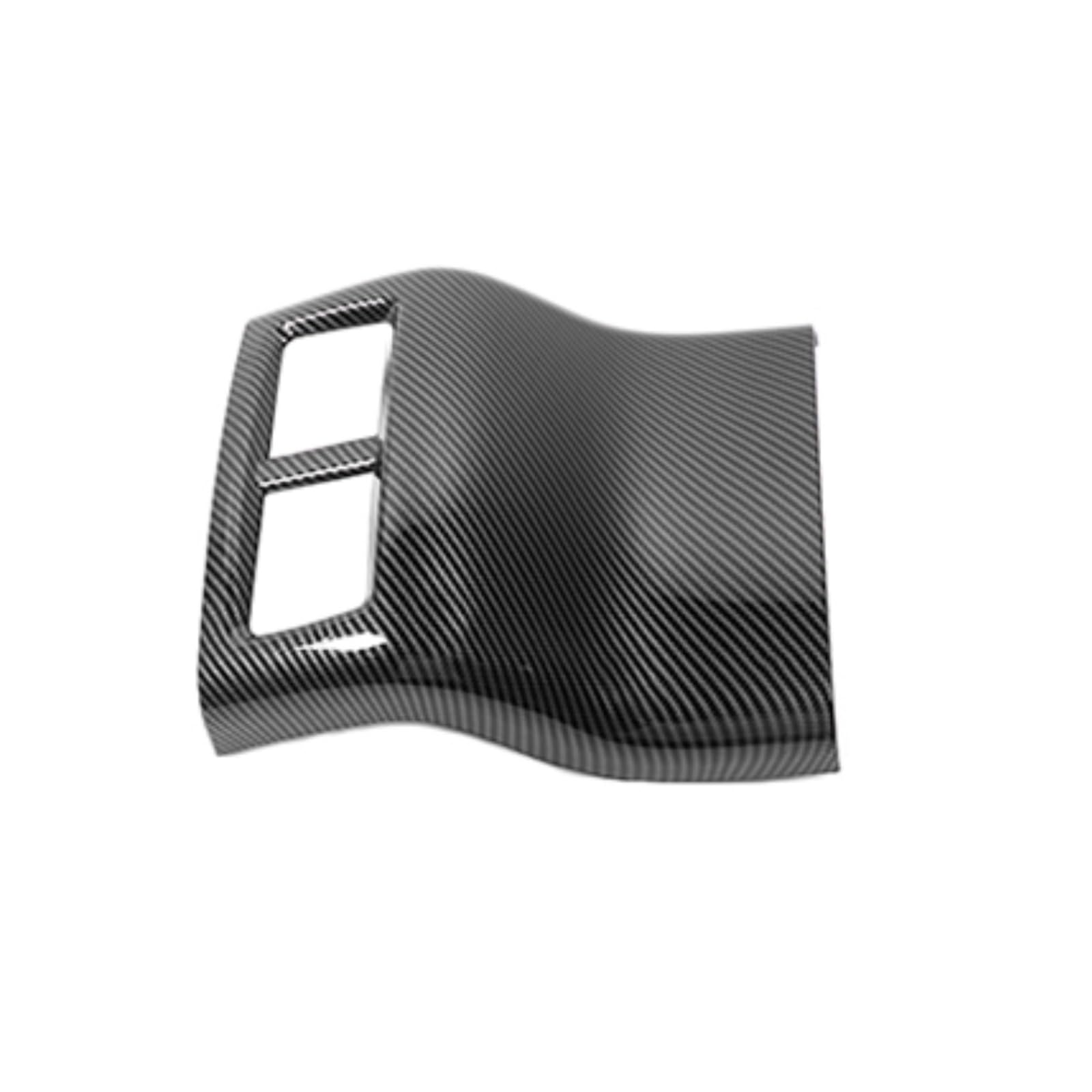 Center Control Grain Gear Shift Navigations Tail Light Accessorie Decoration Cover Compatible for Dodge Challenger 2015 UP Carbon Fiber(Type1)