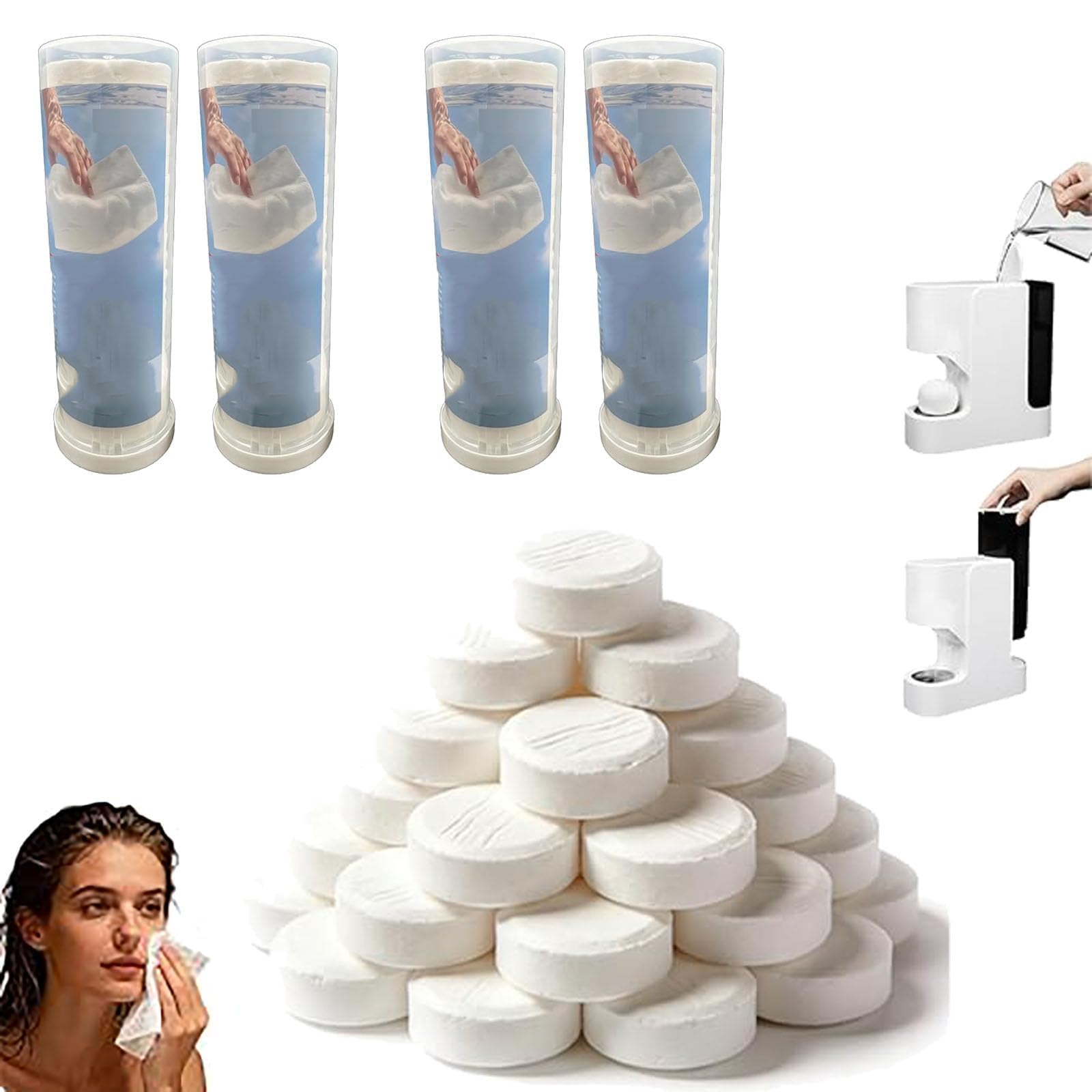 Dispensador de toallas faciales calientes automático con inicio en un clic para casa