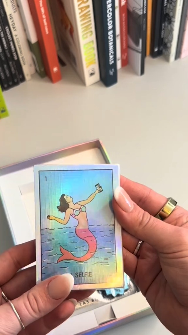 Millennial Loteria: La Shiny AF Edition - Party Game For Up To 20 Players (Iridescent Cards)