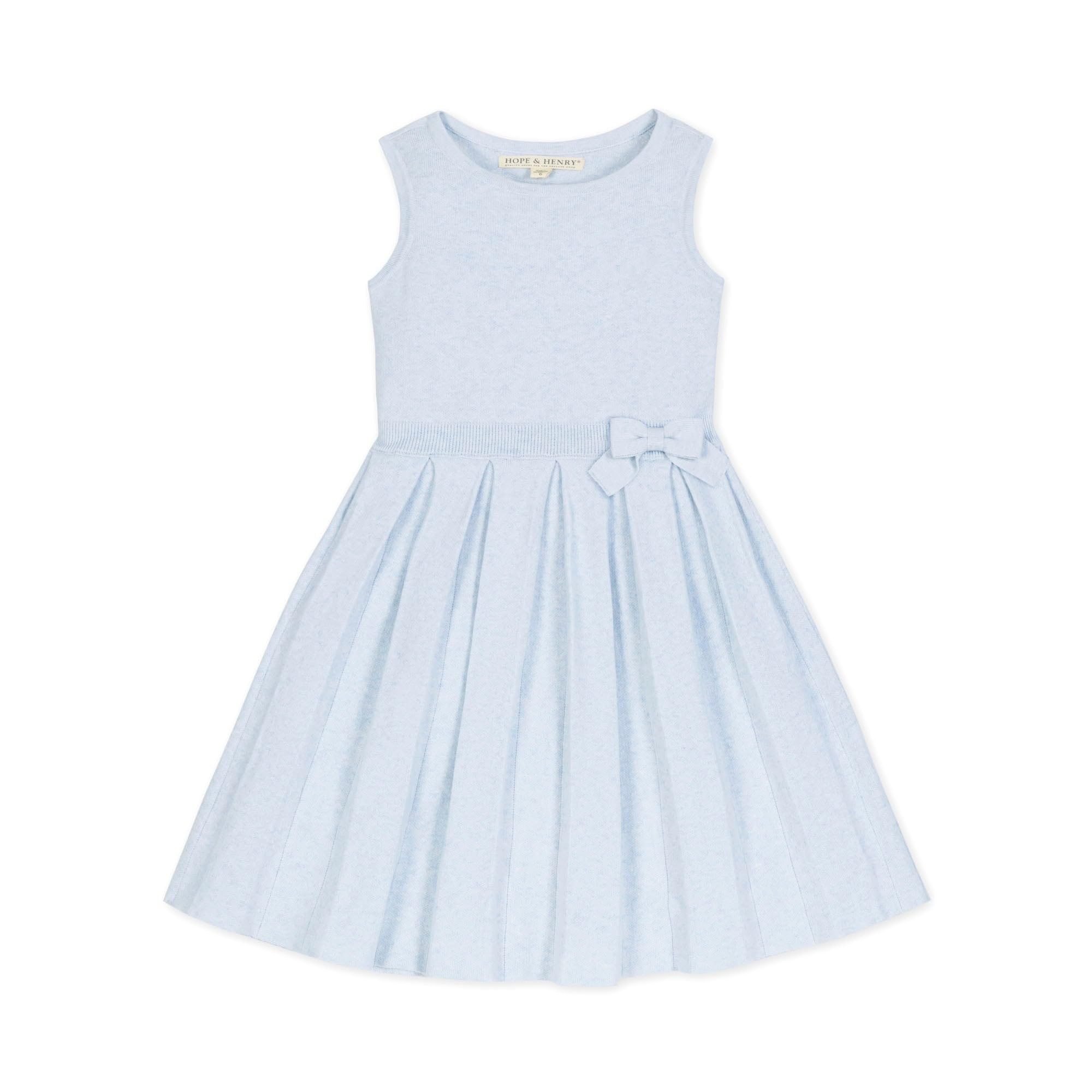 Hope &amp; Henry Girls' Milano Tipped Sweater Dress
