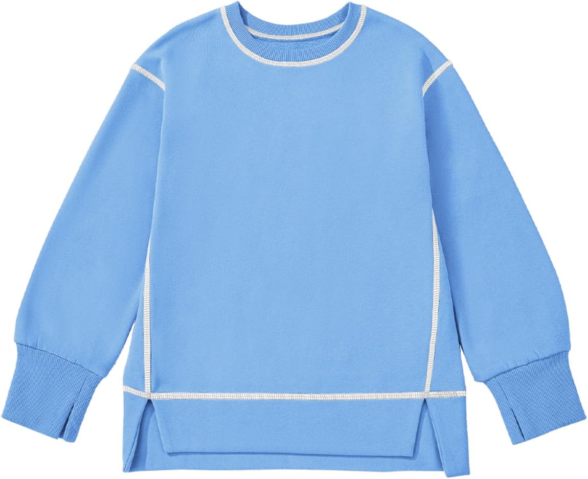 blibean Girls Long Sleeve Sweathirts Pullover Tops Size 6-15 Years - Image 6