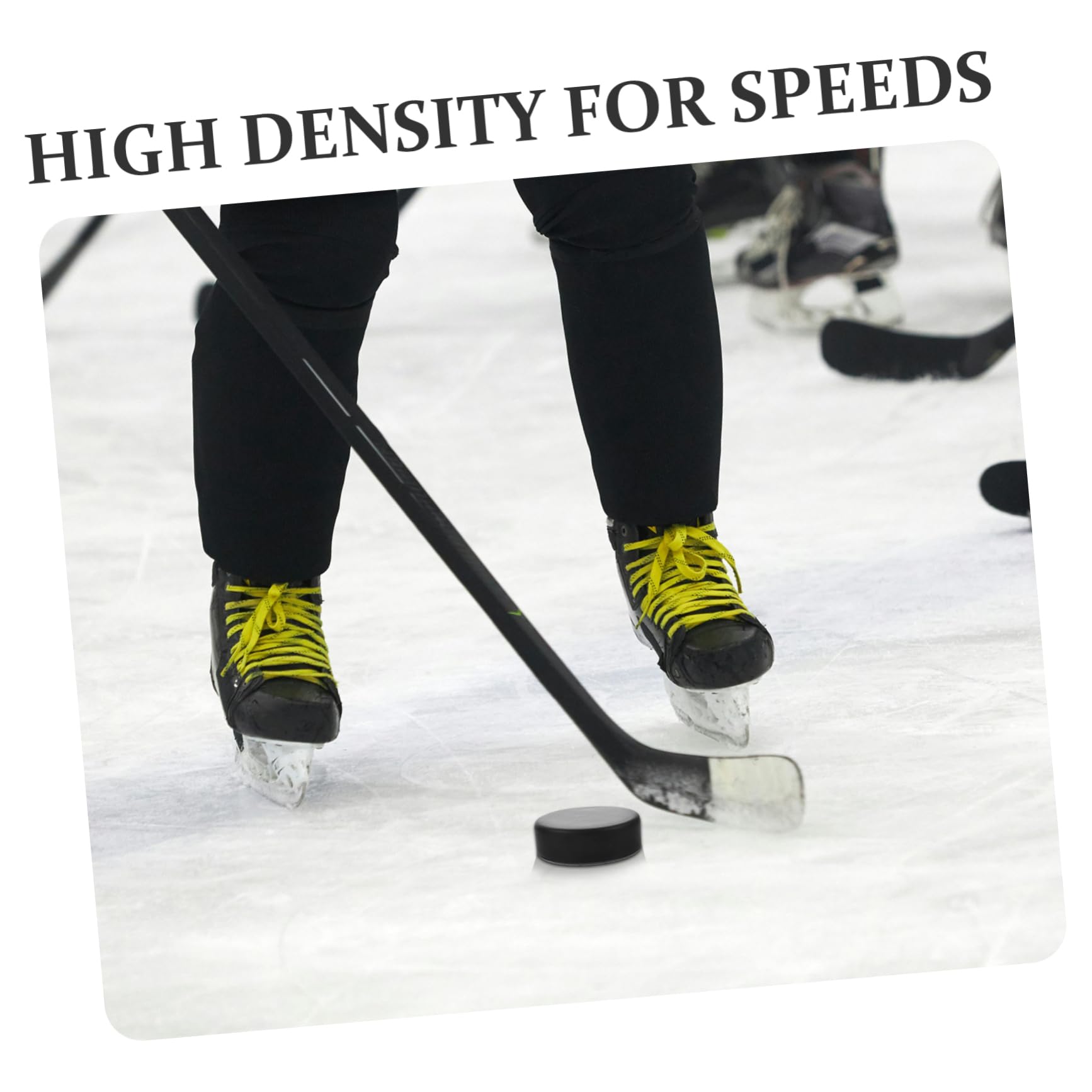 BESPORTBLE Palet Rondelle De Hockey Coulissante Entraînement De Hockey Blades Hockey Le Hockey Rondelle De Hockey pour La Pratique Rondelle De Hockey sur Glace PU
