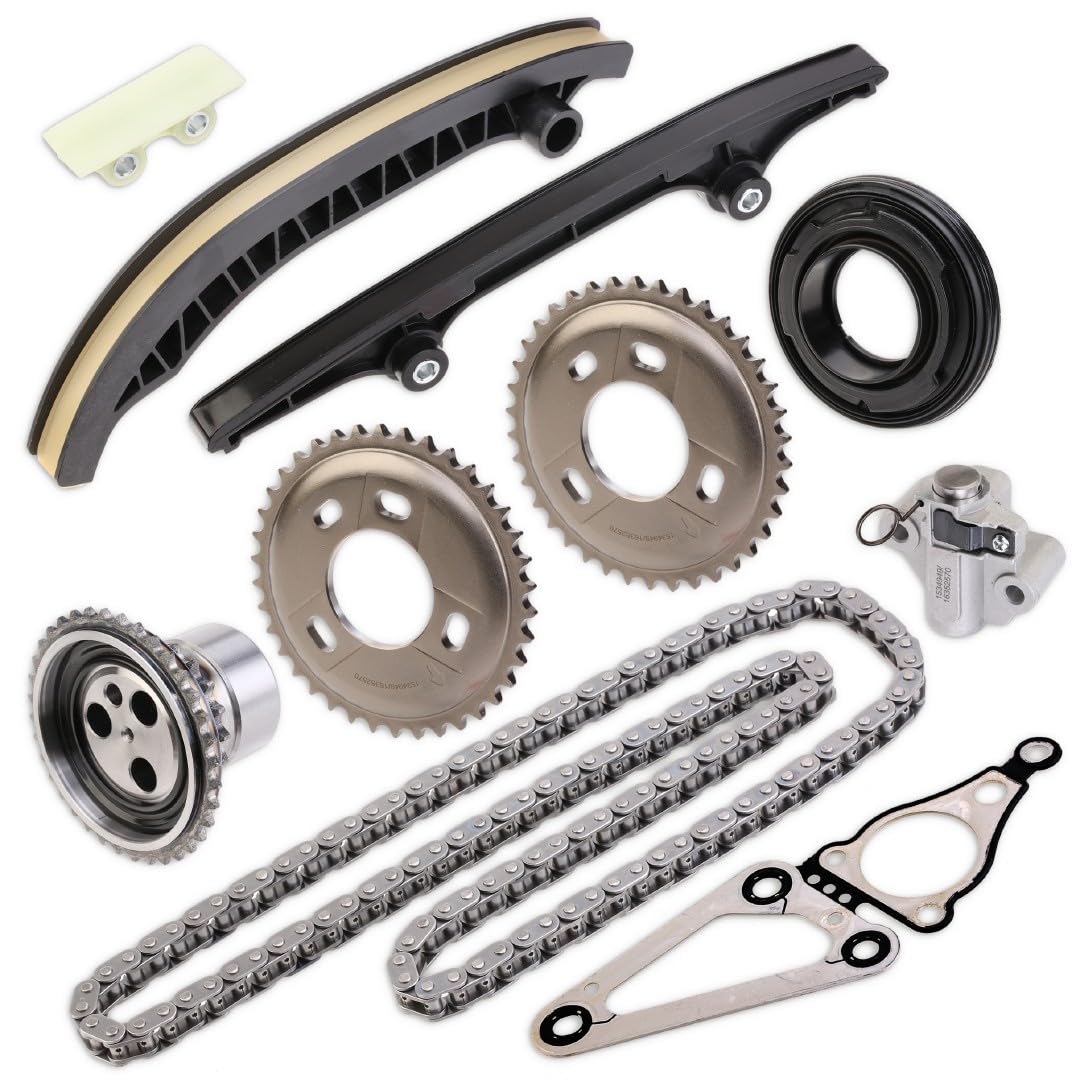 RIDEX 1389T2552 Kit catena distribuzione con guarnizioni con ingranaggio Compatibilità con PEUGEOT BOXER Furgonato