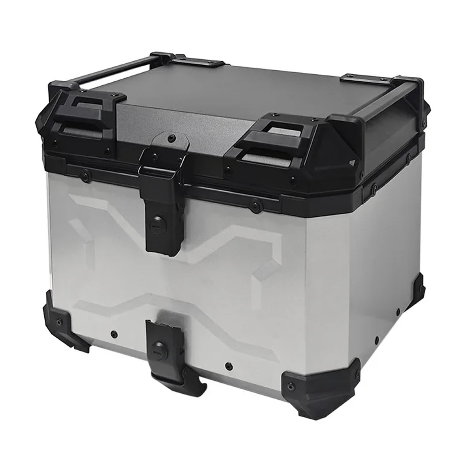 motocyklowyTopcase 36L pasuje do ogólnego bagażnika motocyklowego ze stopu aluminium X tłoczony wodoodporny tylny boks skuter przechowywanie górny kufer bagażnika motocykla(Style4)