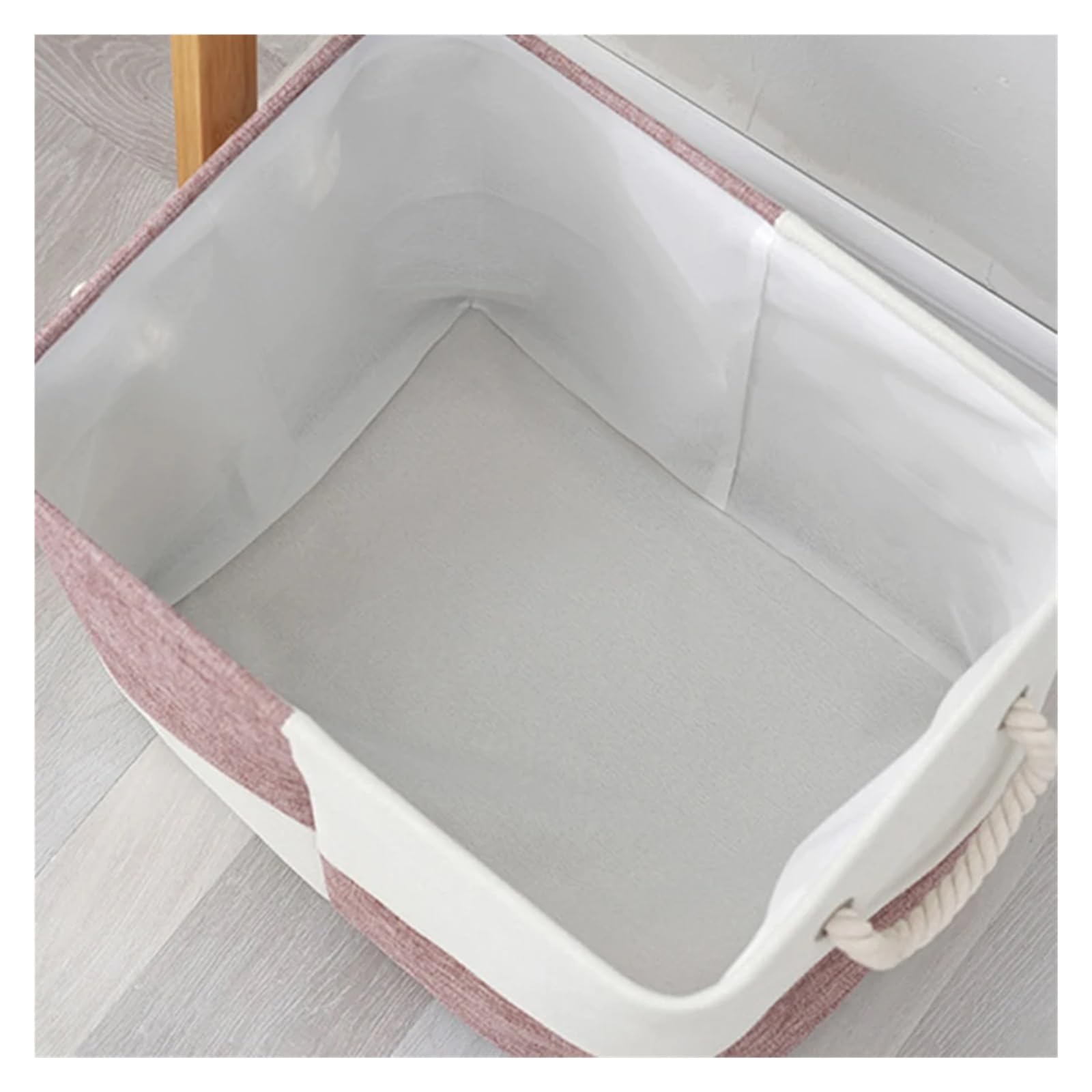 MRKU Boîte de Rangement pour sous-vêtements et Chaussettes, Organiseur de Soutiens-Gorge, paniers Respirants, Articles ménagers Divers, Panier de tri, Panier à Linge Pliable