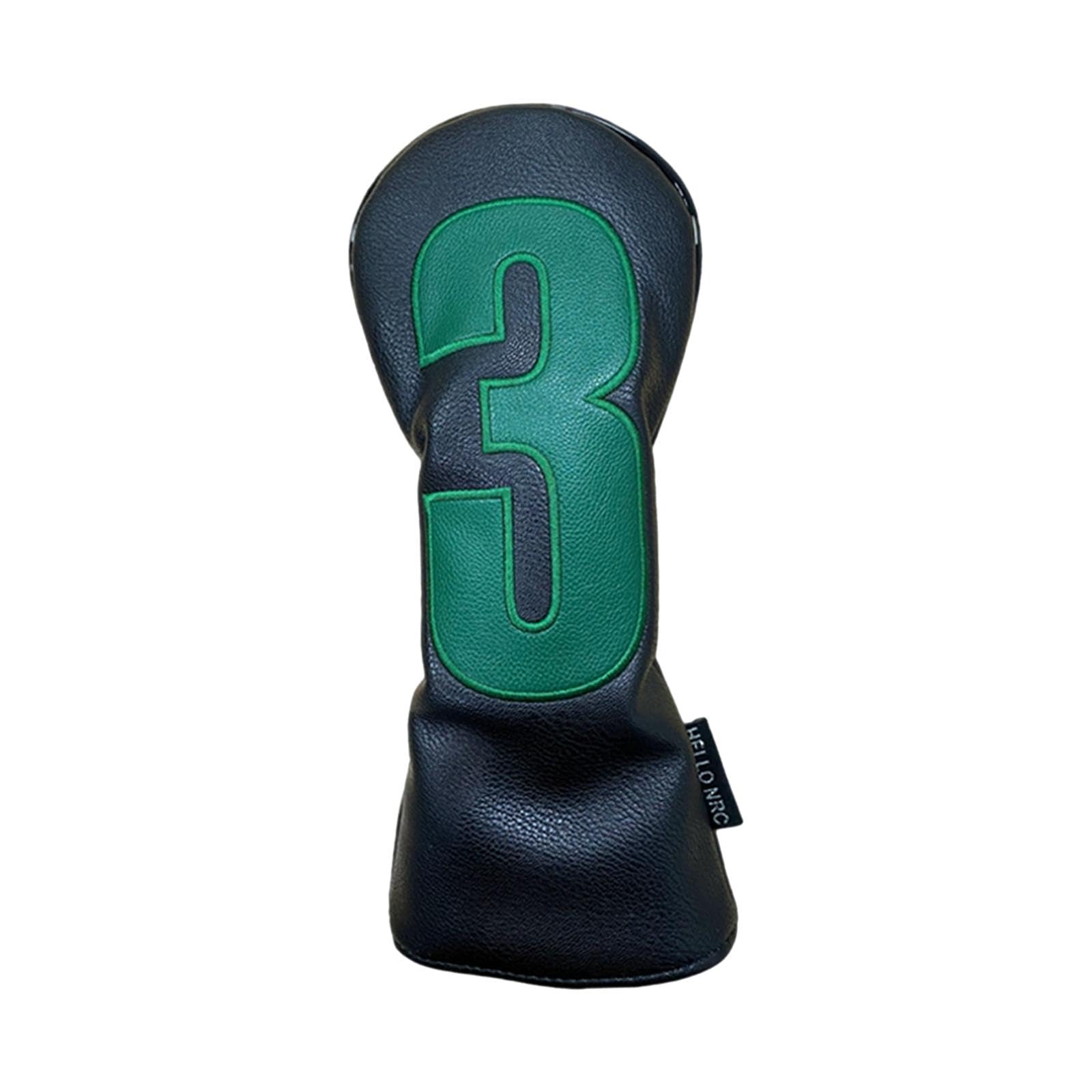 Oshhni Couvre-tête de Club de Golf en Cuir PU, Protection pour Bois, Doublure en Velours, imperméable, Couvre-Chef en Bois de Golf, Cadeau pour