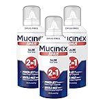 Mucinex Sinus Saline Nasal Spray & Sinus Rinse, Non-Medicated, Additive Free, Non-Drowsy Nasal Irrigation with 2-in-1 Jet + Mist Spray Nozzle for Cold & Allergy Season, 4.5oz Saline Solution Spray-3Pk