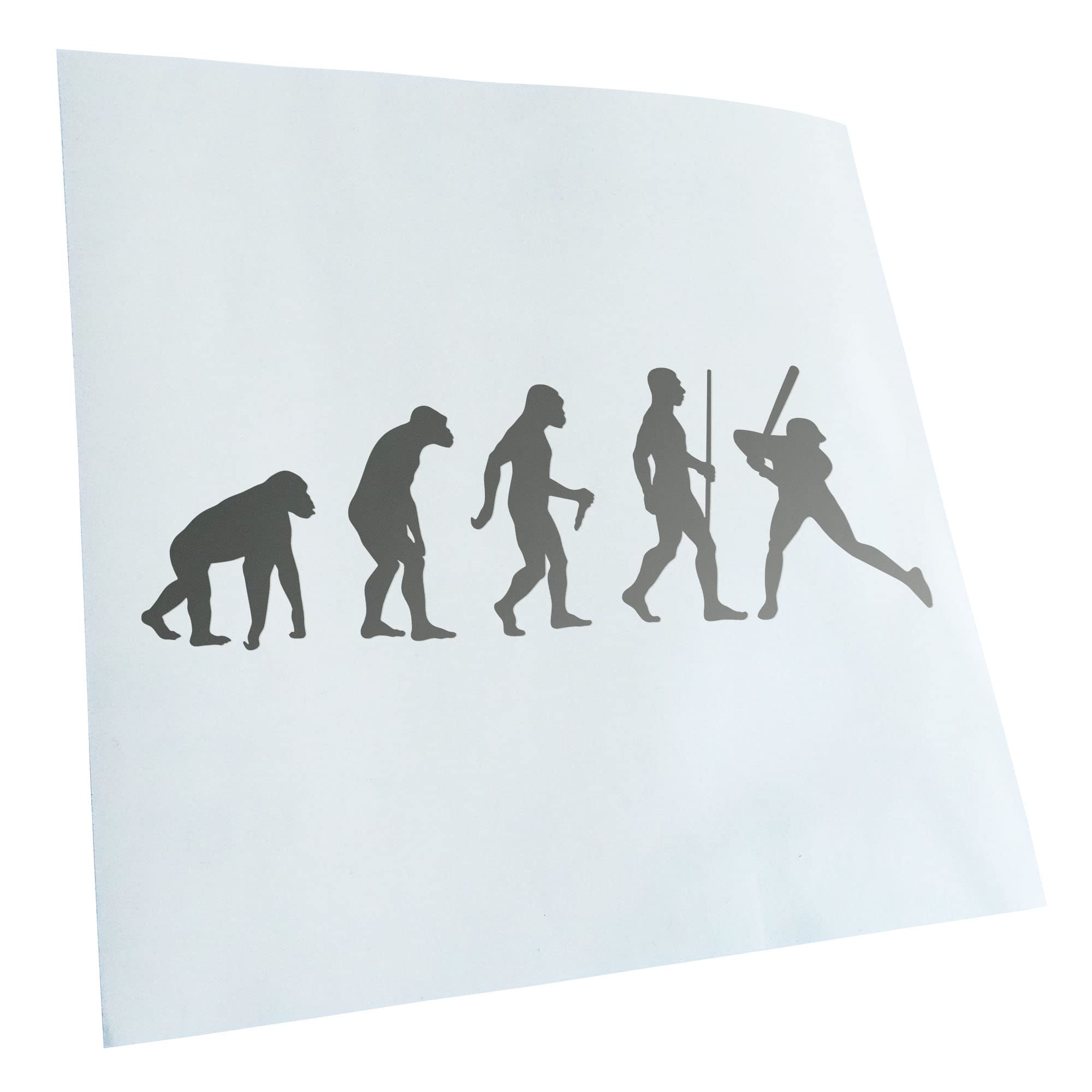 Kiwistar Baseball Game Evolution Sticker 25 Colours Neon Matt