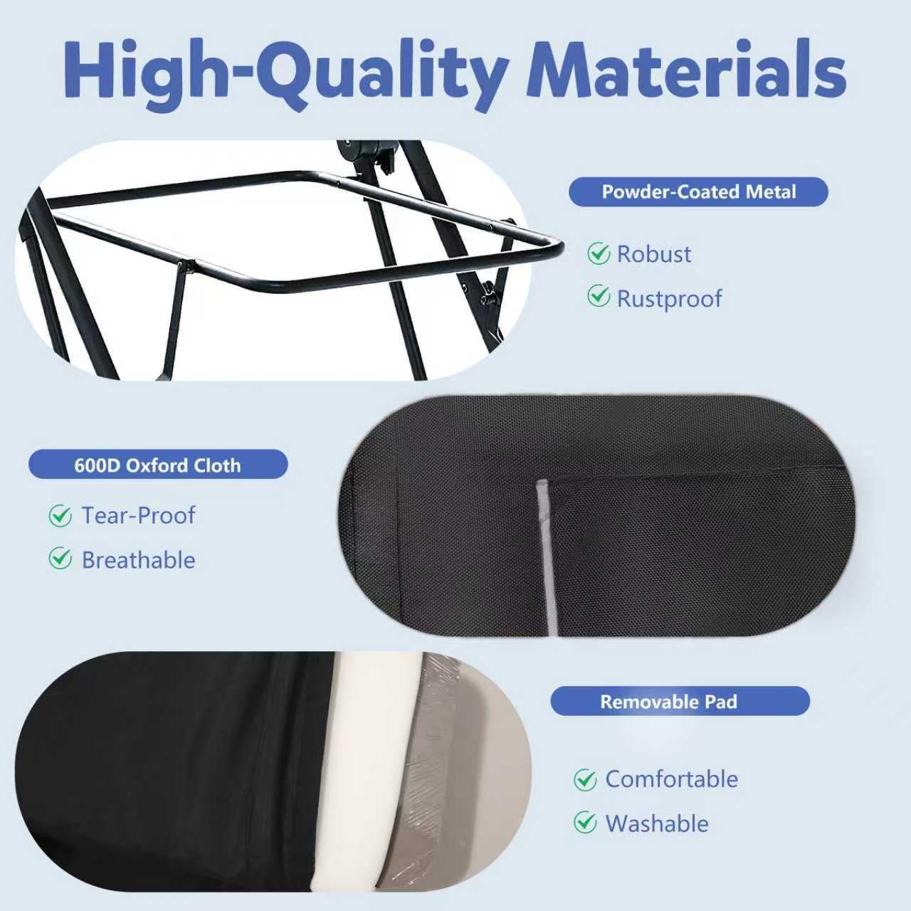 Double Dog Stroller with Cup Holder, Foldable 3-in-1 Cat Strollers with 2 Detachable Carriers, Safety Belt, Washable Cover, Removable Pads, 4 Wheels Travel Pet Stroller for Small Medium Dogs (Black)