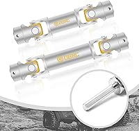 Vista 7 de OGRC - Eje de transmisión de alta resistencia eje central de acero inoxidable para TRX4M 1/18 RC Crawler Car