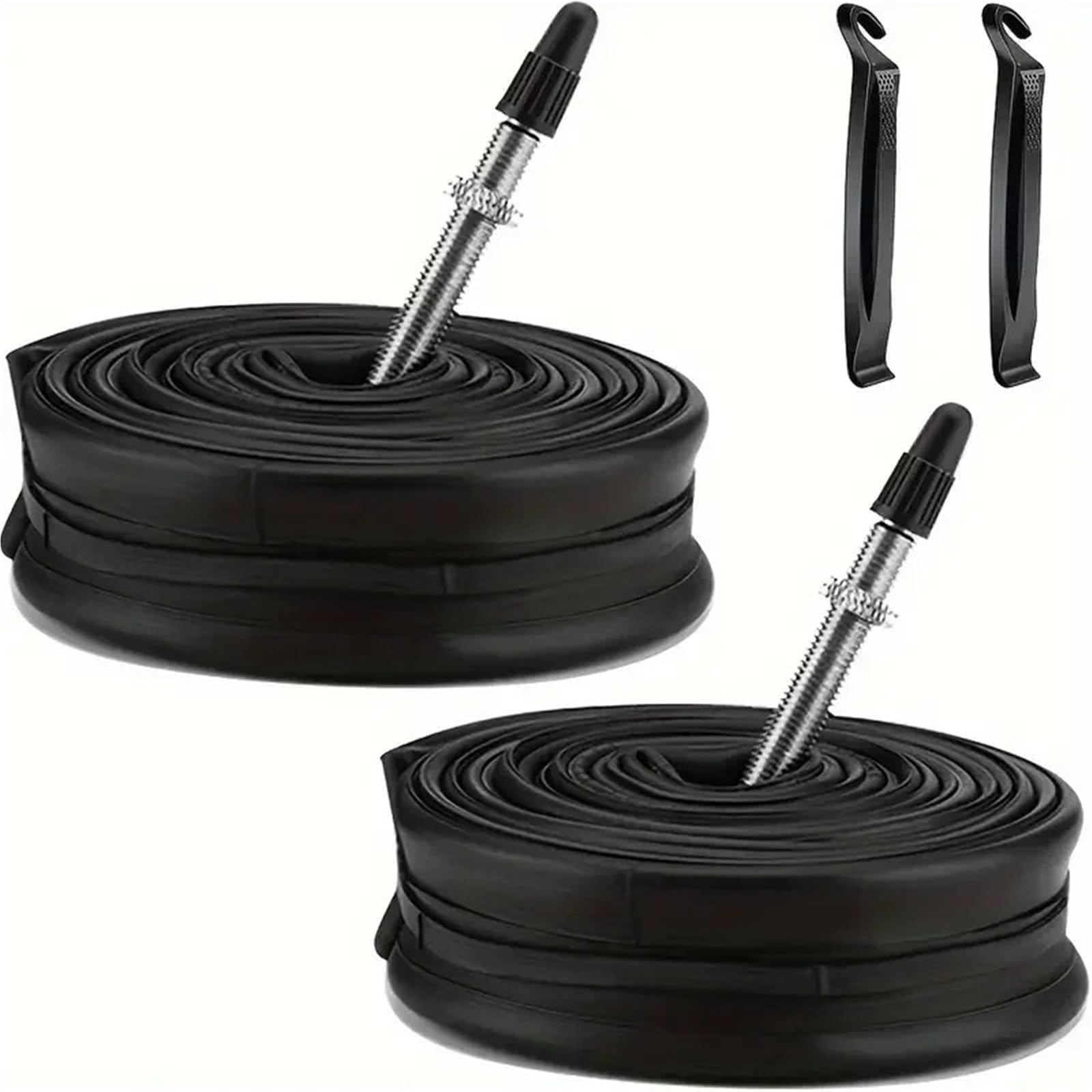 Générique 2 Pièces 700c Chambres À Air De Vélo 700x23-28c 700x32-40c 28 Pouces Chambres À Air De Vélo for Gravier De Route