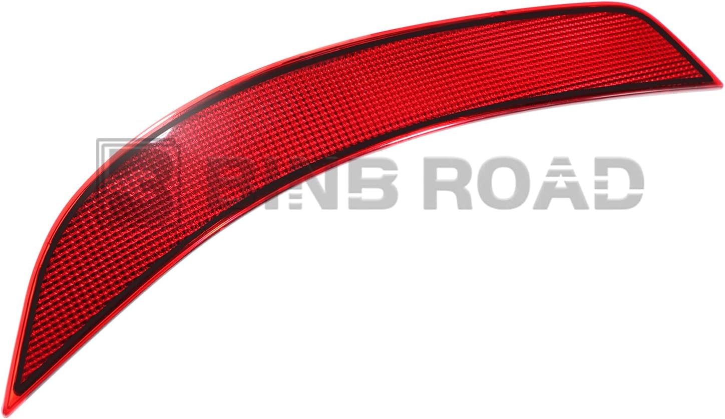 Rear Bumper Reflector 1648200974 + 1648201074 Compatible with Mercedes Benz X164 GL350 GL450 GL550 2010-2012