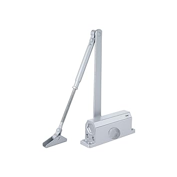 Yale Door Closer(DCR-502), Door Weight Upto 45 Kgs, Silver