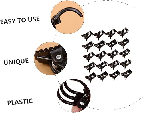 Miniatura 6 de Yardwe 150pcs Phalaenopsis Orchid Clip Pepino Plantas Plantas de Plástico Plantas Plantas en maceta Vegetales Soporte de Plantas Clip Clip de