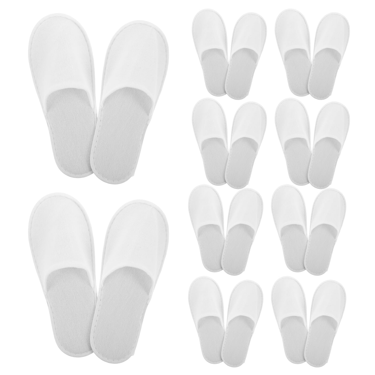 28paare Einweg-hausschuhe mit Rutschfester Sohle als Gästeschuhe für Reisen Hotels und Spas Unisex Leicht und Bequem
