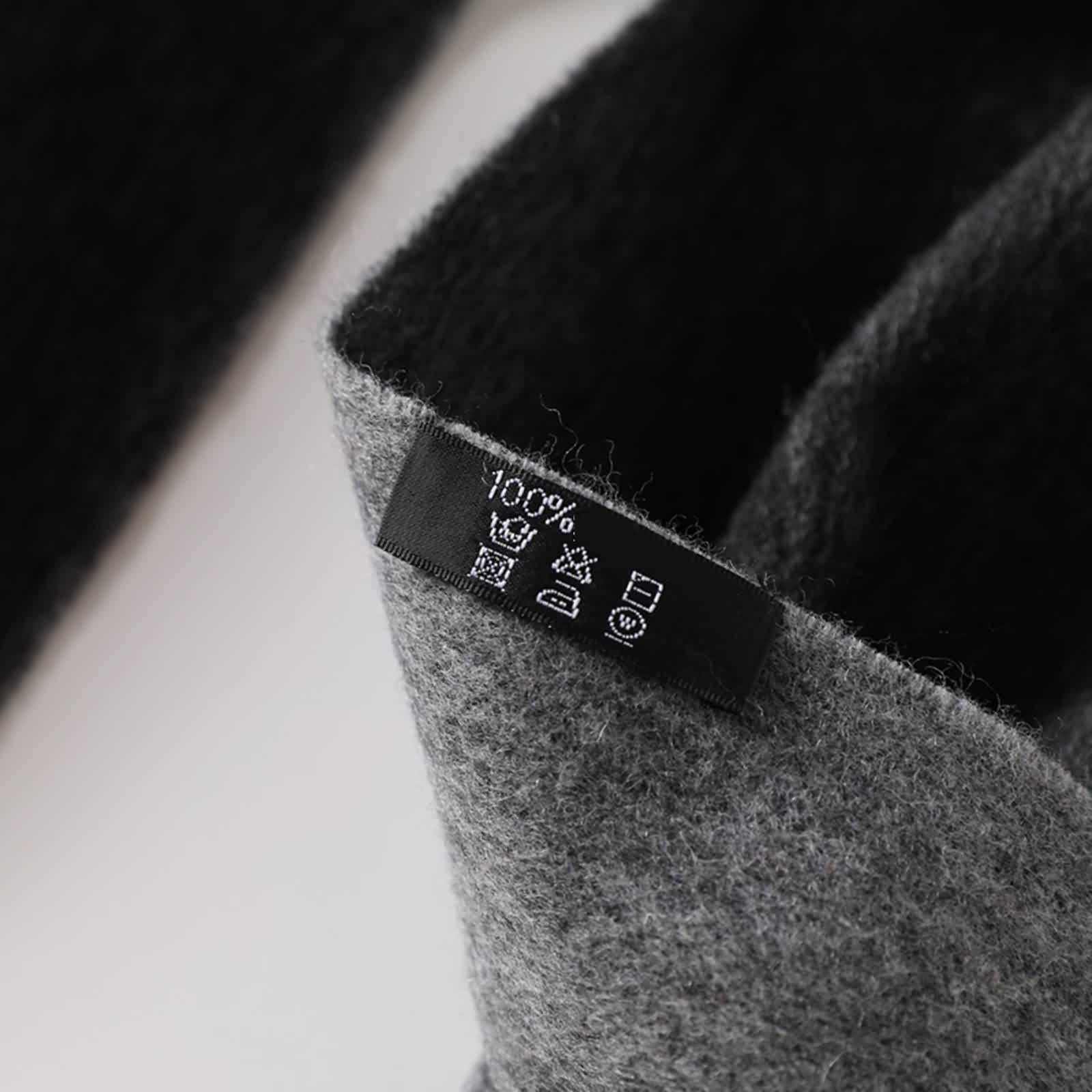 Bufandas de cachemira para mujer, bufanda occidental de color sólido borla cálido invierno ropa accesorios regalo, rojo oscuro