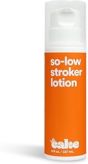 Hello Cake So-Low Stroker Lotion - Creamy Moisturizing and Long-Lasting Below the Belt Solo Bator Cream for Men, With Coconut Oil, Avocado Oil, Aloe Vera, 8 fl oz