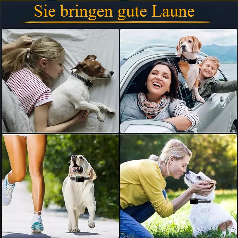 Emmalove - Tierfreundliches Halsband 2.0 (Schwarz)