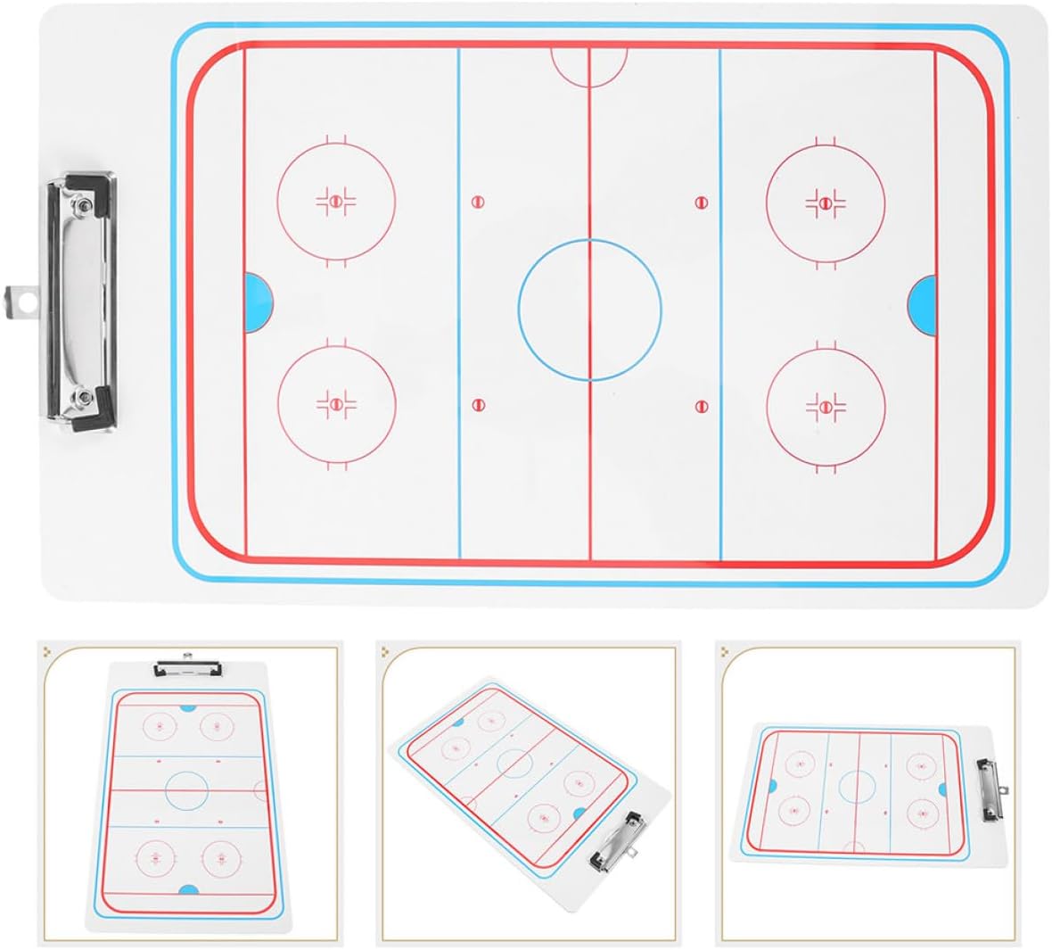 VICASKY 2pcs Match Board for Hockey Hockey Whiteboard Portable Board for Sports