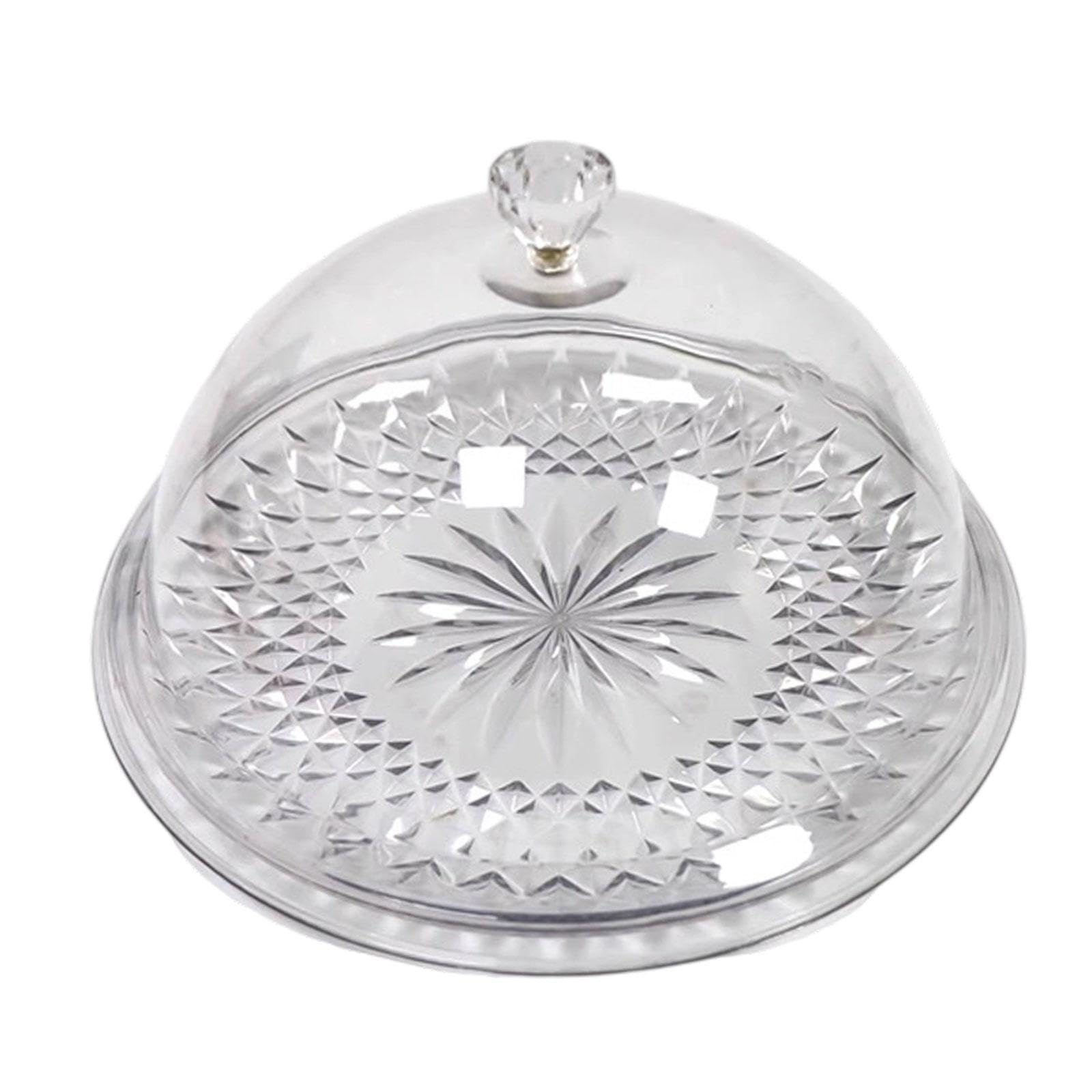Plateau à gâteau avec couvercle pour conserver la fraîcheur des biscuits et tartes