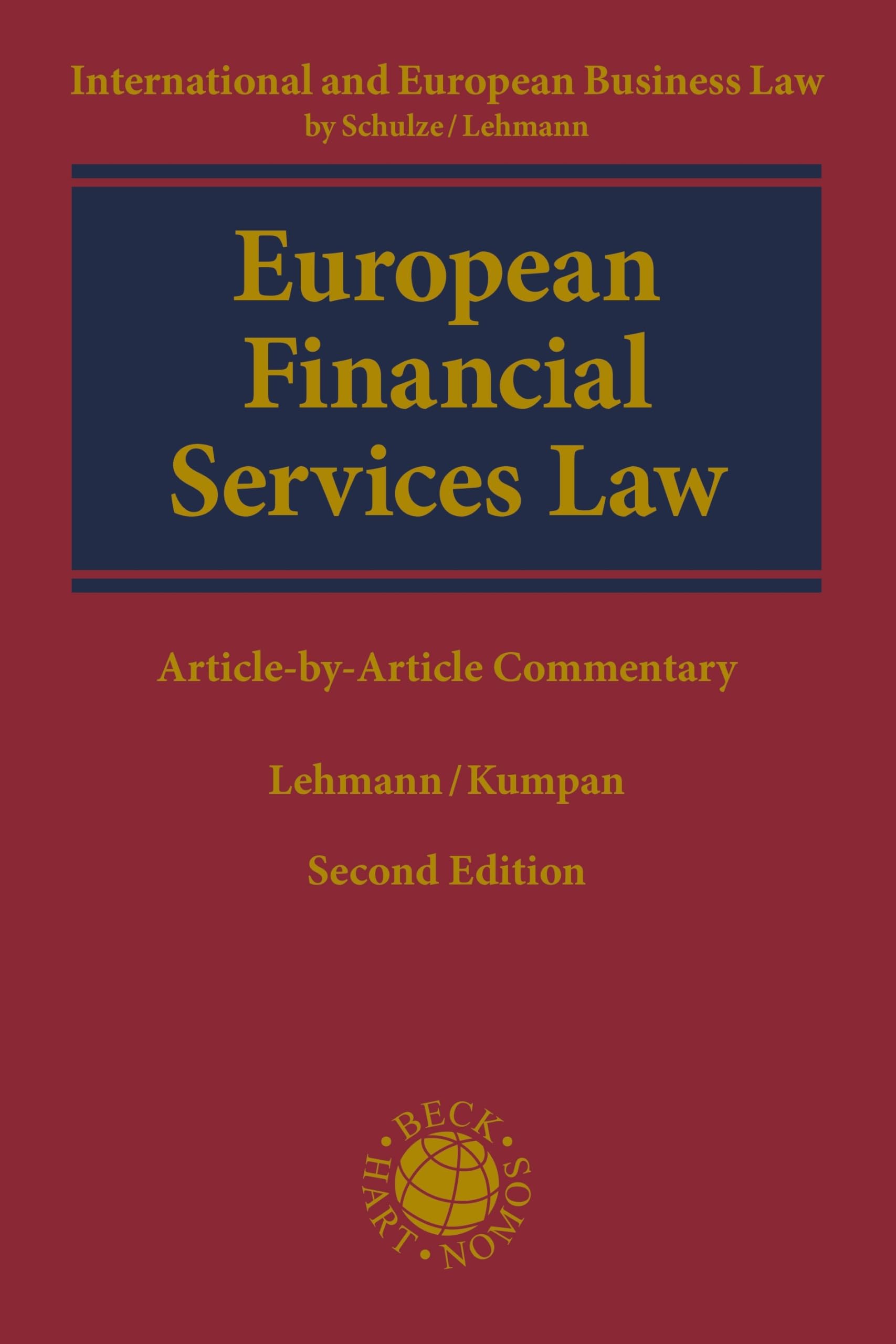 European Financial Services Law: Article-by-Article Commentary