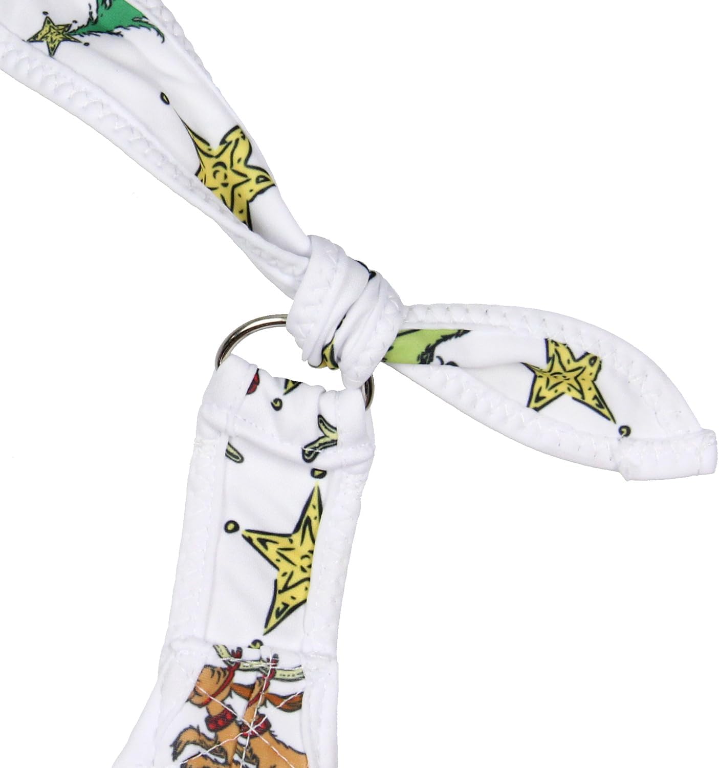 Dr. Seuss GRINCH Allover Festive Max And Grinch Shoulder Crossbody Hobo Bag Adjustable Strap - Image 5