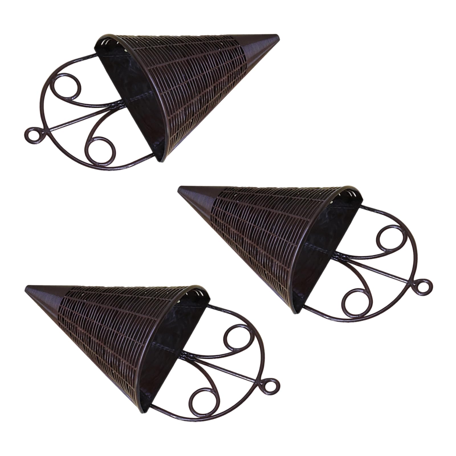 BWANGIAO Wall Planter Hanging Basket Woven Ferns Hanging Basket Flower Plant Wall Baskets Decors Set Farmhouse Decors