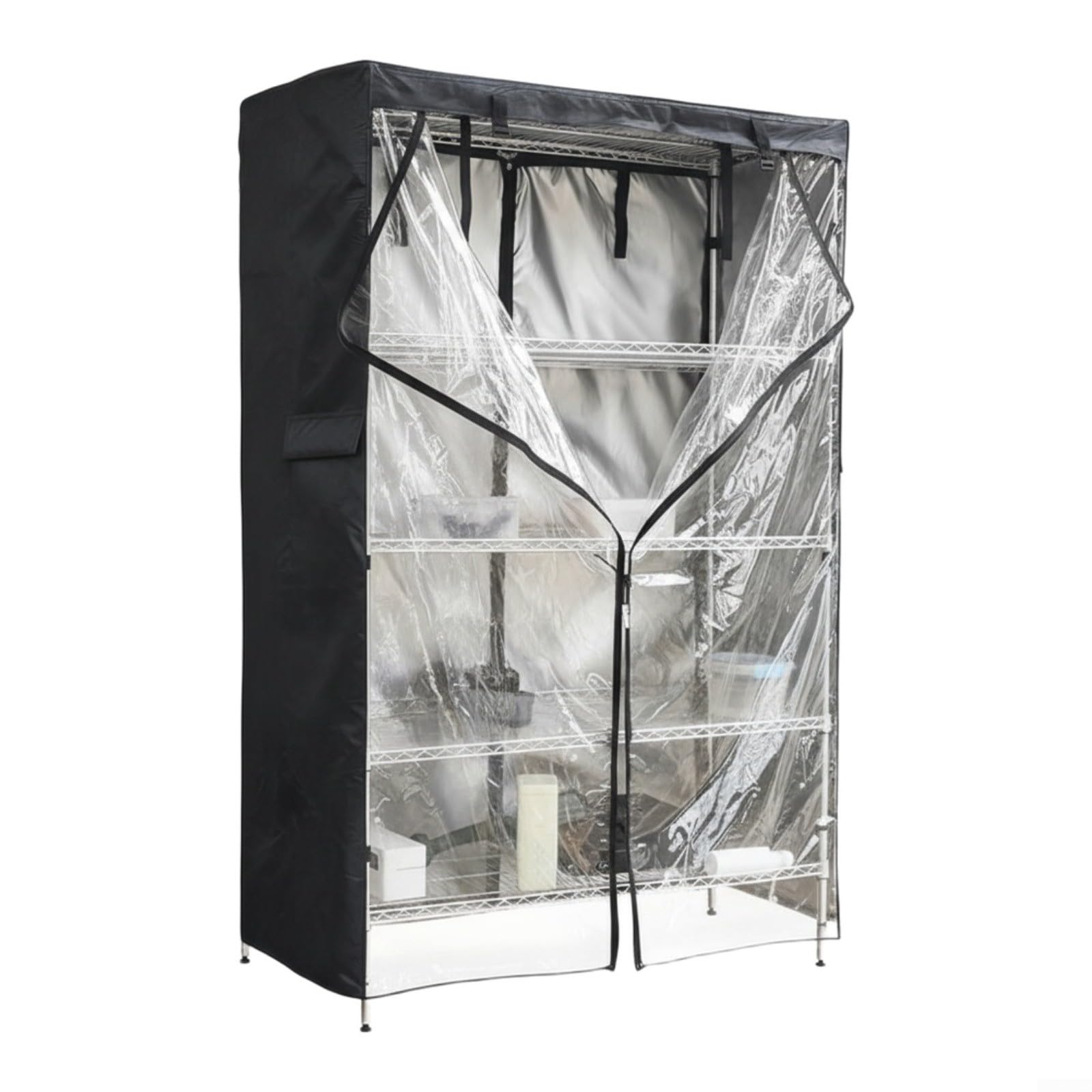 Housse étagère de jardin Oxford 420D premium protection noire durable