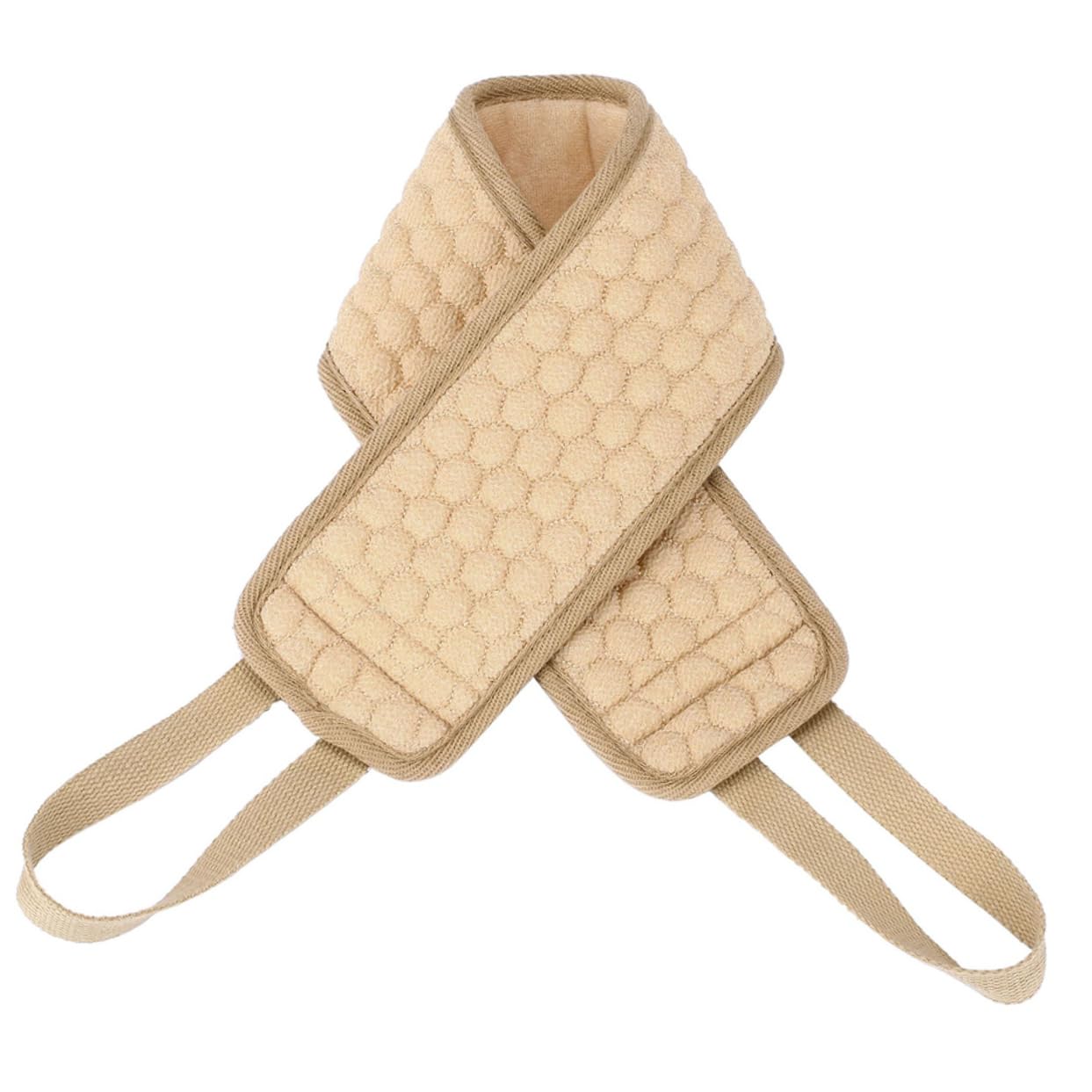 Healeved 2Pcs Back Shower Towel Double Sided Exfoliating Bath Gloves for and Removal Convenient Bathroom Supplies for Deep Cleansing and Relaxation