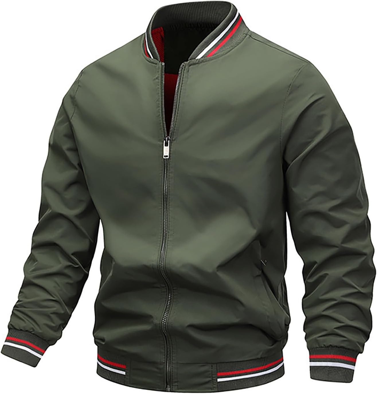 Mens Bomber Jacket Fall Winter sport Warm Loose fit Jacket varsity jacket men Outerwear