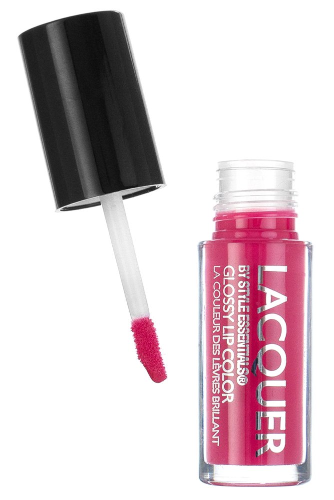 STYLE ESSENTIALSWILD ROSE Lip Lacquer - 1 Tube of High Pigment Glossy Lip Color