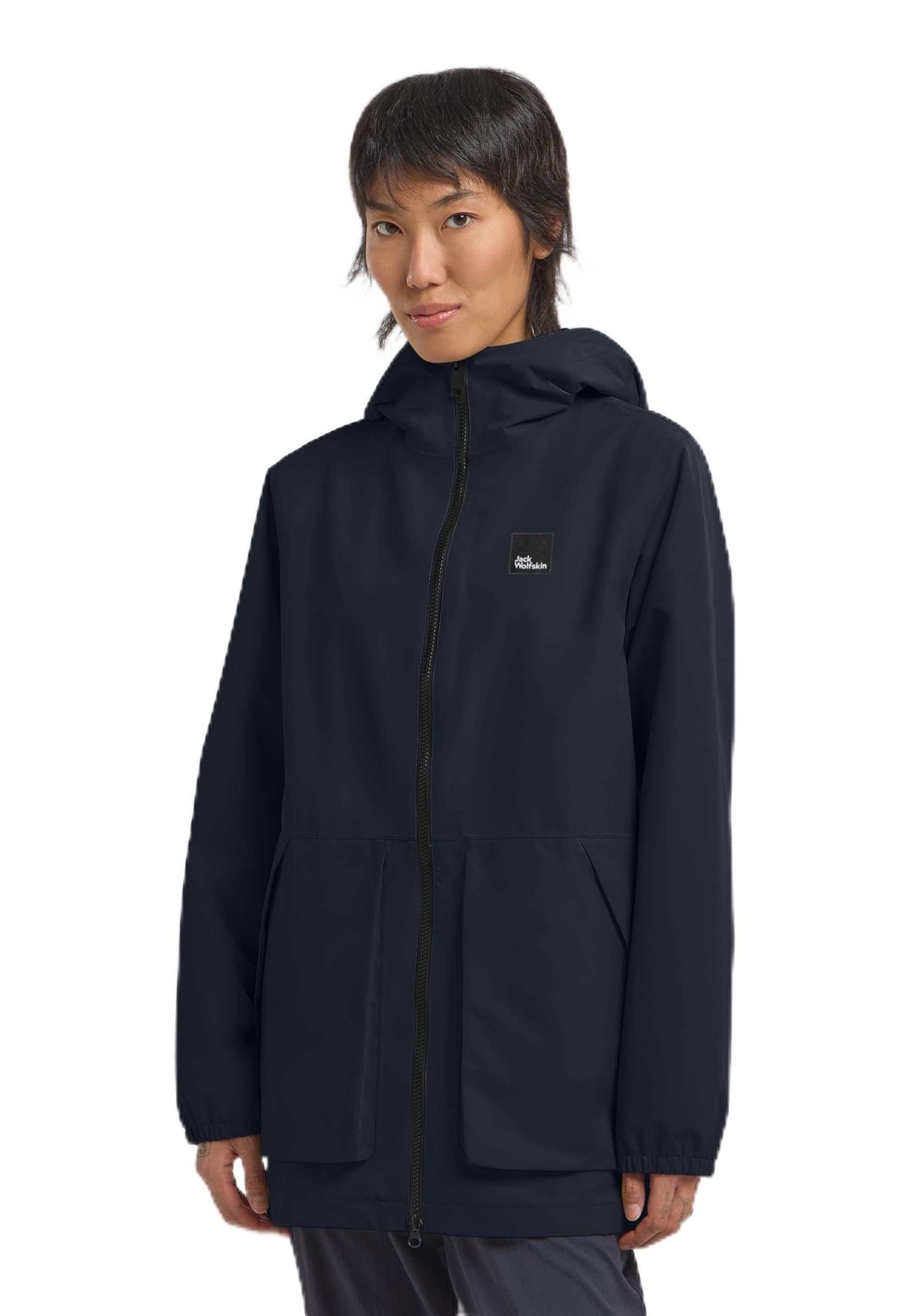 Jack Wolfskin Women's Parka, navy, L