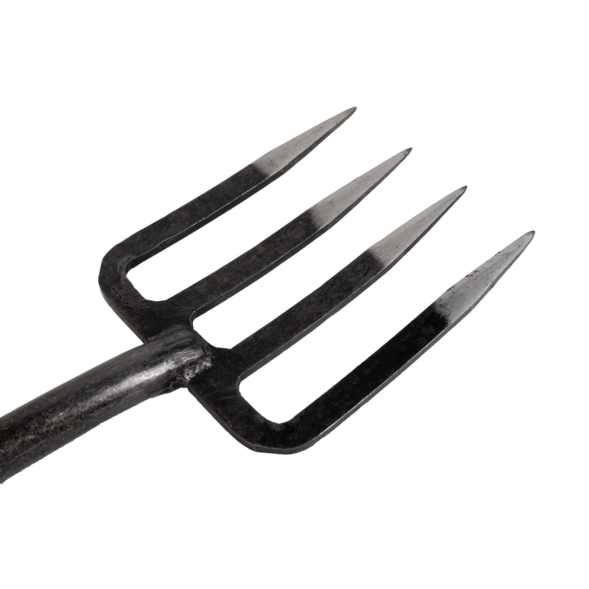 Cofan Horca para cavar | Material: acero endurecido | 4 dientes | Ideal para jardinería y agricultura
