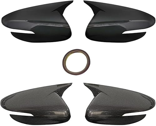 Miniatura 2 de Para KIA K3 Cerato Forte 2013-2018 Cubierta de espejo retrovisor lateral Tapa de ala Puerta Exterior Puerta Trasera Funda Adhesiva de Fibra de
